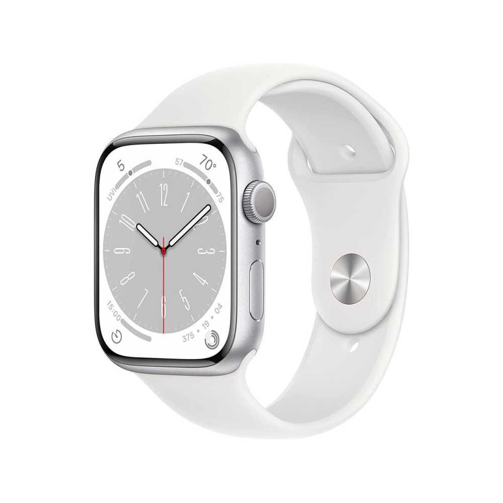 Apple Watch Series 8 [GPS 45mm] Smart Watch w/ Silver Aluminum
