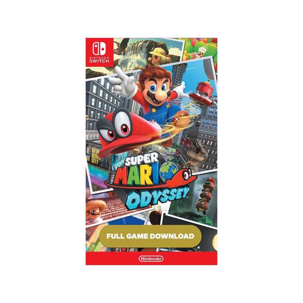 Nintendo Switch Pro Controller with Super Mario Odyssey Full